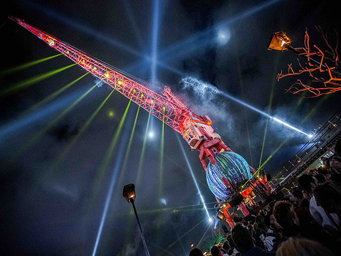 MDG partners with Arcadia Spectacular for Pangea at Glastonbury