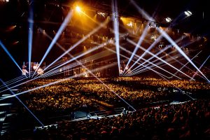 Robe illuminates Melodifestivalen 2020.