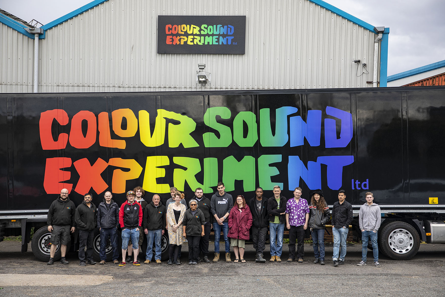 coloursound experiment saudi arabia