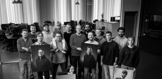 The GWD team at its studio based in Stockholm, Sweden. Photo: Green Wall Designs